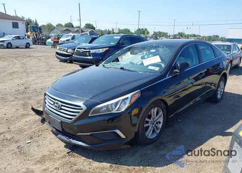 2016 Hyundai Sonata Se из США, поврежденный, VIN 5NPE24AF5GH383585